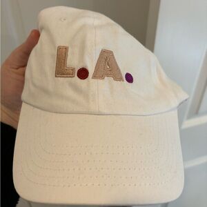 Madhappy white LA hat